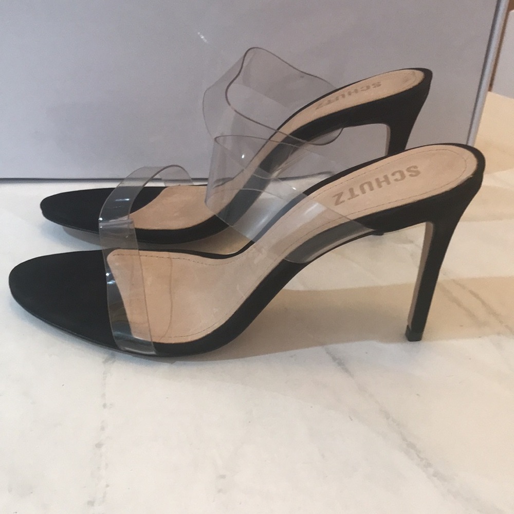 Schutz Ariella Heel Transparent, Size: 10 - Picture 5 of 8